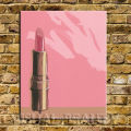Lona de arte cor-de-rosa do poster do vintage do bat